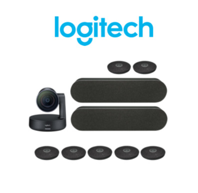 길정보기술 화상회의 장비 logitech RALLY PLUS + OPTIONAL MIC PODS